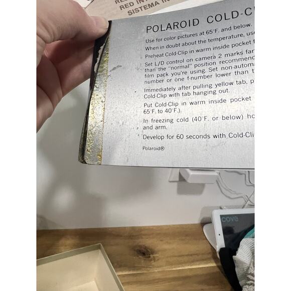 Vintage Polaroid Camera Flashgun #268 in Original Box & Papers - Picture 7 of 7